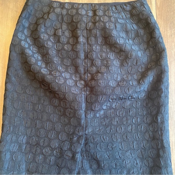 Maeve x Anthropologie • Elegant Black Textured Pencil Skirt • Size 4 • EUC - Picture 3 of 6